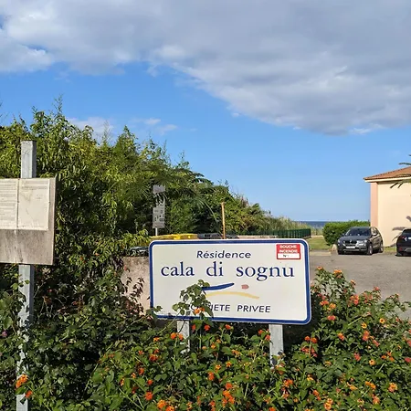 Vue Sur Cala Di Sognu Lägenhet *